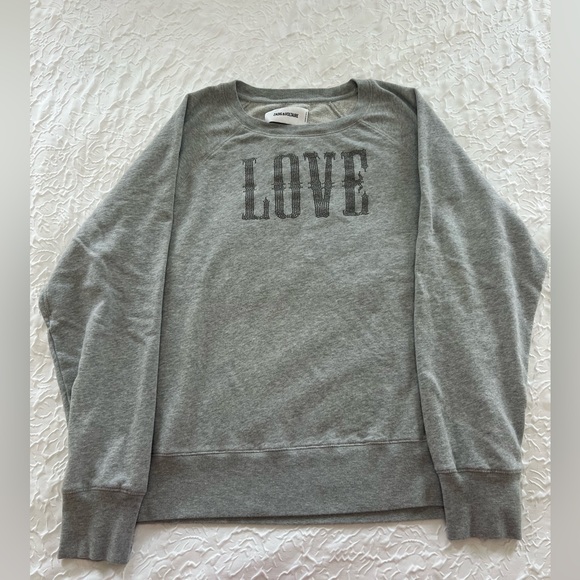 Zadig & Voltaire Love sweatshirt, Large - Picture 2 of 3